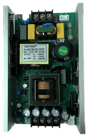 HS-U450T380+28+12(PFC) Stage Beam Moving Head Beam Power Board 230W 380V 28V 12V Power Supply HS-U450T380+28+12(PFC) Stage Beam Moving Head Beam Power Board 230W 380V 28V 12V Power Supply