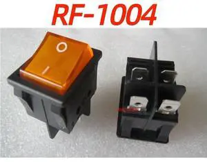 For RF-1004 Rongfeng Ship Switch 4 Pin 2 Gear with Light Rocker Arm Toggle Power Switch 16A For RF-1004 Rongfeng Ship Switch 4 Pin 2 Gear with Light Rocker Arm Toggle Power Switch 16A