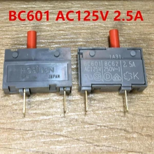 For HOSIDEN BC601 AC125V BC62 2.5A For HOSIDEN BC601 AC125V BC62 2.5A