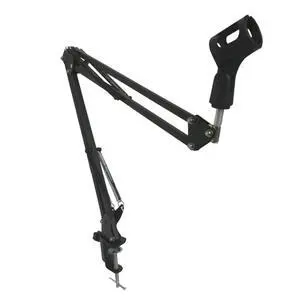 Desktop Adjustable Studio Microphone Stand Suspension Boom Table Bracket Arm Holder 1500G Load Bearing Iron Base Professional Desktop Adjustable Studio Microphone Stand Suspension Boom Table Bracket Arm Holder 1500G Load Bearing Iron Base Professional