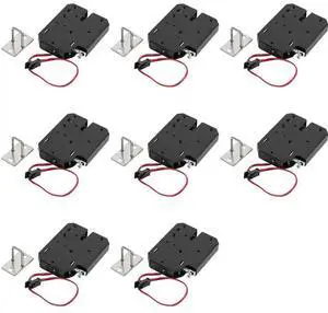 8X 12V 2A Electric Magnetic Lock 150KG/330Lb Fail Safe Holding Force Electromagnetic Door Access Control 8X 12V 2A Electric Magnetic Lock 150KG/330Lb Fail Safe Holding Force Electromagnetic Door Access Control