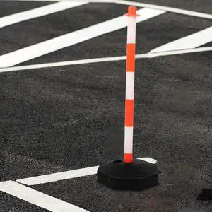 Road Warning Column Water-Fille Stable Anti-Collision Pile High Visibility Safety Traffic Barrier Guardrail Column Movable Road Warning Column Water-Fille Stable Anti-Collision Pile High Visibility Safety Traffic Barrier Guardrail Column Movable