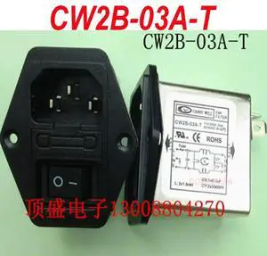 For CANNY WELL CW2B-03A-T 03A IEC socket power filter Fuse Medical power Amplifier Audio Current Purifier For CANNY WELL CW2B-03A-T 03A IEC socket power filter Fuse Medical power Amplifier Audio Current Purifier