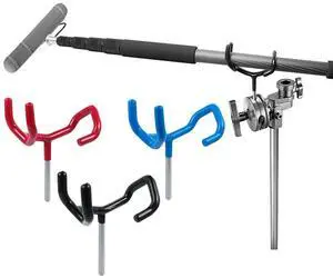Microphone Support Holder Stylish Cool Color Lightweight Boom Pole Holder Fits Mic Stands Boom Cradle Mount Stand for Recording Microphone Support Holder Stylish Cool Color Lightweight Boom Pole Holder Fits Mic Stands Boom Cradle Mount Stand for Recording