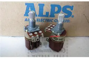 For ALPS 16 Type A10K Single With Self-locking Switch Volume Potentiometer, Handle Length 15MM 10KA For ALPS 16 Type A10K Single With Self-locking Switch Volume Potentiometer, Handle Length 15MM 10KA