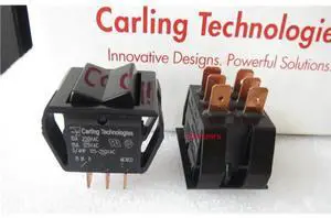 For CARLING 1518R Large Ship Power Switch 6 Pin 3 Gear Rocker Arm Switch 10A250V For CARLING 1518R Large Ship Power Switch 6 Pin 3 Gear Rocker Arm Switch 10A250V