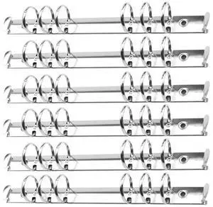 12Pcs A5 2Cm Premium l Ring Binder Loose Leaf Folder for School Office Business Fastening Button Clean Organized Stationery 12Pcs A5 2Cm Premium l Ring Binder Loose Leaf Folder for School Office Business Fastening Button Clean Organized Stationery