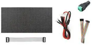 Flexible LED Matrix Panel 96X48 Pixels P2.5 RGB Full-Color Display 240X120mm Indoor Screen Billboard Flexible LED Matrix Panel 96X48 Pixels P2.5 RGB Full-Color Display 240X120mm Indoor Screen Billboard
