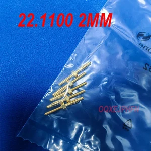 For STAUBLI 22.1100 2MM gold-plated banana test plug M2 panel mounted 25A 5 / pack For STAUBLI 22.1100 2MM gold-plated banana test plug M2 panel mounted 25A 5 / pack