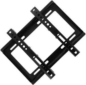1Set TV Mount Wall Bracket Adjustable Tilt for 17-43 Inch Screens Durable Iron Universal Wall Mount TV Bracket 1Set TV Mount Wall Bracket Adjustable Tilt for 17-43 Inch Screens Durable Iron Universal Wall Mount TV Bracket