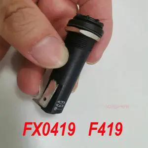For BULGIN FX0419 fuse holder panel installation 250V16A size 6.3x32MM F419 For BULGIN FX0419 fuse holder panel installation 250V16A size 6.3x32MM F419