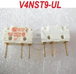 For Burgess V4NST9-UL microswitch with three pins, one normally open and one normally closed, 5A250V V4NST9UL For Burgess V4NST9-UL microswitch with three pins, one normally open and one normally closed, 5A250V V4NST9UL