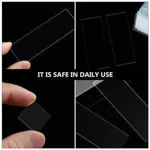 450Pcs Microscope Slide Kit Optical Glass Slides and Cover Glasses Safe for Students s Accessories 450Pcs Microscope Slide Kit Optical Glass Slides and Cover Glasses Safe for Students s Accessories