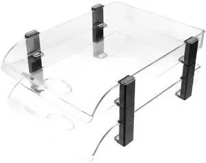 Multi-Tier Desk File Organizer Paper Tray Desktop Document Rack Office School Home Use Organizing Multi-Tier Desk File Organizer Paper Tray Desktop Document Rack Office School Home Use Organizing