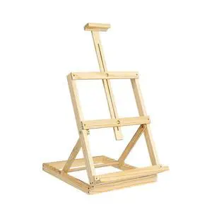 Wooden Easel For Artists Pine Table Frame Adjustable Stand Display For Posters Paintings Wedding Decor Kids Art Studio Home Wooden Easel For Artists Pine Table Frame Adjustable Stand Display For Posters Paintings Wedding Decor Kids Art Studio Home