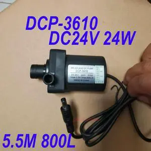 For DCP-3610 24V 24W 800L 5.5M head treatment bed Shampoo bed special hair removal laser special pumping pump For DCP-3610 24V 24W 800L 5.5M head treatment bed Shampoo bed special hair removal laser special pumping pump