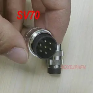 For LUMBERG SV70 gold-plated plug 7-pin male pin cable welded For LUMBERG SV70 gold-plated plug 7-pin male pin cable welded
