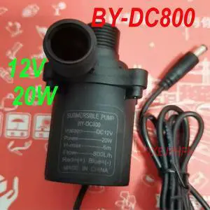 For SUBMERSIBLE PUMP BY-DC800 DC12V 20W 6M 800L Shampoo Bed Hair Bed Beauty Instrument Head Treatment bed Pump For SUBMERSIBLE PUMP BY-DC800 DC12V 20W 6M 800L Shampoo Bed Hair Bed Beauty Instrument Head Treatment bed Pump