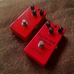 68pedals dyna red distortion stomp BJFE 68pedals dyna red distortion stomp BJFE