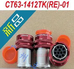 For JONHON CT63-1412TK(RE)-01 Connector Red 12-pin plug 1 Pcs For JONHON CT63-1412TK(RE)-01 Connector Red 12-pin plug 1 Pcs