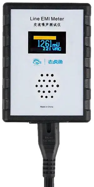 LHY ADUIO OLED Display Mains Noise Tester EMI Measuring Instrument Broadband AC Power Supply Ripple Analyzer line EMI meter LHY ADUIO OLED Display Mains Noise Tester EMI Measuring Instrument Broadband AC Power Supply Ripple Analyzer line EMI meter