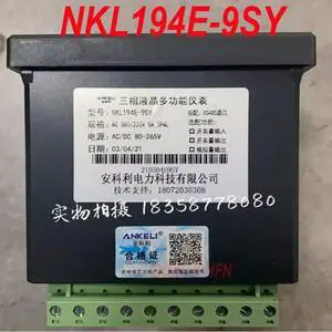 For NKL194E-9SY Three-phase Multifunctional LCD Instrument Opening 91*91 Panel 96*96 1 Pcs For NKL194E-9SY Three-phase Multifunctional LCD Instrument Opening 91*91 Panel 96*96 1 Pcs