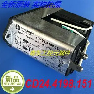 For SCHURTER power access connector 2A CD24.4198.151 1 Pcs For SCHURTER power access connector 2A CD24.4198.151 1 Pcs