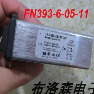 For SCHAFFNER power input filter socket FN393-6-05-11 panel installation 250V 6A For SCHAFFNER power input filter socket FN393-6-05-11 panel installation 250V 6A