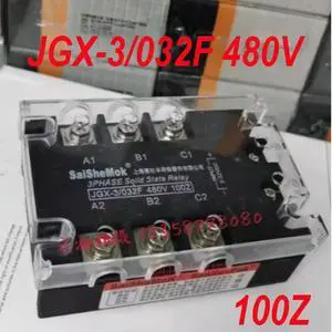 For SaiSheMok JGX-3/032F 480V 100Z Three-phase Solid State Relay 1 Pcs For SaiSheMok JGX-3/032F 480V 100Z Three-phase Solid State Relay 1 Pcs