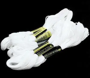 12x White Anchor Cross needle Cotton Embroidery Thread Floss Skeins Sewing Craft 12x White Anchor Cross needle Cotton Embroidery Thread Floss Skeins Sewing Craft
