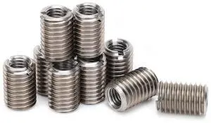 10Pcs Reducer Nut Stainless Steel Repair Sleeve M8 Female and M12 Male Thread Conversion 10Pcs Reducer Nut Stainless Steel Repair Sleeve M8 Female and M12 Male Thread Conversion