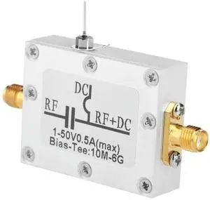 10MHz-6GHz Bias Tee 10MHz-6GHz Broadband Radio Frequency Microwave Coaxial Bias 10MHz-6GHz Bias Tee 10MHz-6GHz Broadband Radio Frequency Microwave Coaxial Bias