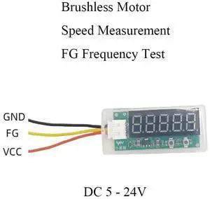 DC 5V-24V 12V 24V Brushless Motor Speed Display, FG Frequency Meter, Motor Driver RPM Frequency Digital Display DC 5V-24V 12V 24V Brushless Motor Speed Display, FG Frequency Meter, Motor Driver RPM Frequency Digital Display