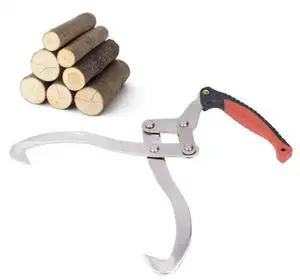 Log Tongs Log Lifting GrHook Wooden Claw Suitable for Garden Wood Handling Log Tongs Log Lifting GrHook Wooden Claw Suitable for Garden Wood Handling