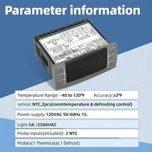 XR06CX-4N1F1 Temperature Controllers, Programmable Digital Thermostat With Sensor Probe XR06CX-4N1F1 Temperature Controllers, Programmable Digital Thermostat With Sensor Probe