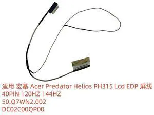 for PH315 FH53M screen cable 144HZ 50.Q7WN2.002 DC02C00QP00 for PH315 FH53M screen cable 144HZ 50.Q7WN2.002 DC02C00QP00