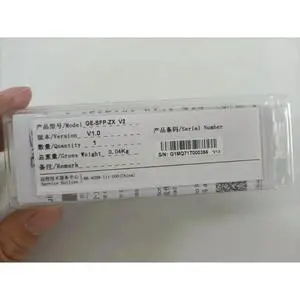 Package GE-SFP-ZX Gigabit Single Mode Dual Fiber 10km SFP Module for Ruijie Package GE-SFP-ZX Gigabit Single Mode Dual Fiber 10km SFP Module for Ruijie