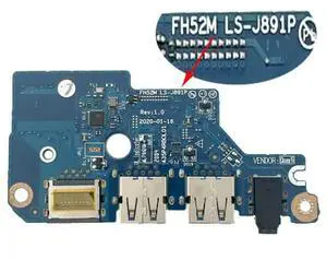 for Nitro AN515-55-53AG 15.6 Audio USB Board with Cable LS-J871P for Nitro AN515-55-53AG 15.6 Audio USB Board with Cable LS-J871P