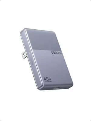 Nexode Air 45W USB C Charger Block Flat USBC Wall Charger Ultra Slim and Foldable Plug Power Adapter for iPhone 17 16 Galaxy S26/S25 iPad MacBook Air/Neo/Pro Grey Nexode Air 45W USB C Charger Block Flat USBC Wall Charger Ultra Slim and Foldable Plug Power Adapter for iPhone 17 16 Galaxy S26/S25 iPad MacBook Air/Neo/Pro Grey