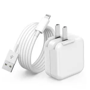 iPad Charger iPhone Charger Pad Cord Fast Charging 12W USB Wall Charge Foldable Portable Travel Plug with 6.6FT Lightning i Pad Fast Charging Cable Compatible with iPhone iPad Mini 1/2/3/4/5 Air 1/2/3 iPad Charger iPhone Charger Pad Cord Fast Charging 12W USB Wall Charge Foldable Portable Travel Plug with 6.6FT Lightning i Pad Fast Charging Cable Compatible with iPhone iPad Mini 1/2/3/4/5 Air 1/2/3