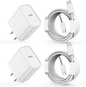 Charger for iPhone 17/16/15 Charger Fast Charging iPhone 17/16/15 2Pack Type C Wall Adapter USB C Chargers Block 6FT USB-C to C Woven Cable for iPhone 17 ProMax/Air/16 Plus/15 iPad Pro/Air/Mini Charger for iPhone 17/16/15 Charger Fast Charging iPhone 17/16/15 2Pack Type C Wall Adapter USB C Chargers Block 6FT USB-C to C Woven Cable for iPhone 17 ProMax/Air/16 Plus/15 iPad Pro/Air/Mini