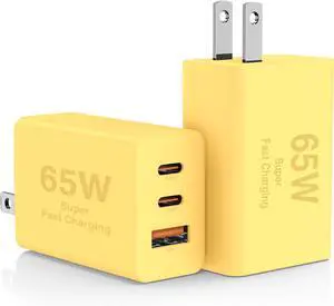 2Pack 65W USB C Wall Charger Block 3-Port USB C Charging Adapter 100W Type C Super Fast Charging Power Plug Cube for MacBook Pro/Air i-Pad Pro i-Phone 17/16/15 Galaxy S25 and More 2Pack 65W USB C Wall Charger Block 3-Port USB C Charging Adapter 100W Type C Super Fast Charging Power Plug Cube for MacBook Pro/Air i-Pad Pro i-Phone 17/16/15 Galaxy S25 and More