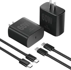 60W Super Fast Charger Charger Android Phone Chargers 2Pack USB C Charger Fast Charging Block & 10FT USB C Cable Cord for Galaxy S26 Ultra/S26/S26+/S25 Ultra/S25/S24/S23/S22 Ultra/S20 60W Super Fast Charger Charger Android Phone Chargers 2Pack USB C Charger Fast Charging Block & 10FT USB C Cable Cord for Galaxy S26 Ultra/S26/S26+/S25 Ultra/S25/S24/S23/S22 Ultra/S20