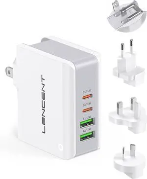 Multiport International USB Wall Charger 4 Port European USB C Adapter Foldable Cell Phone Charger Block Cube Travel Power Adapter for US to UK EU Europe AU Cruise Approved Charging Hub Multiport International USB Wall Charger 4 Port European USB C Adapter Foldable Cell Phone Charger Block Cube Travel Power Adapter for US to UK EU Europe AU Cruise Approved Charging Hub