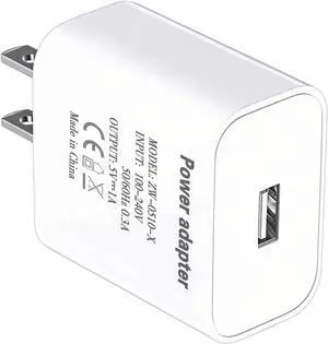 5v 1a Power Adapter 5v/1a USB Charging Block 5W Wall Charger 5 Volt 1000mA Power Supply Brick 5v1a USB Outlet Plug in 5v-1a Head 1a/5v Single USB Port for Kids Electric Toy 5 Volt 1 Amp Charger Whtie 5v 1a Power Adapter 5v/1a USB Charging Block 5W Wall Charger 5 Volt 1000mA Power Supply Brick 5v1a USB Outlet Plug in 5v-1a Head 1a/5v Single USB Port for Kids Electric Toy 5 Volt 1 Amp Charger Whtie