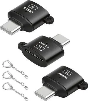 Micro SD Card Reader SD Card Reader to USB C Type c to TF-Card Reader Compatible with Micro SDXC Micro SDHC Micro SD Phone Pad Laptop (3-Pack) Micro SD Card Reader SD Card Reader to USB C Type c to TF-Card Reader Compatible with Micro SDXC Micro SDHC Micro SD Phone Pad Laptop (3-Pack)
