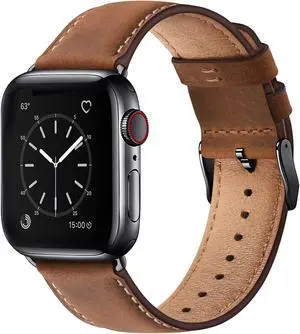 Leather Bands Compatible with Watch Band 42mm(Series 3 2 1) 44mm 45mm 46mm 49mm for Men Women Top Grain Genuine Leather Replacement Strap for iWatch Ultra 3 2 1 SE3 2 1 Series 11 10 9 8 7 6 5 4 3 2 1 Leather Bands Compatible with Watch Band 42mm(Series 3 2 1) 44mm 45mm 46mm 49mm for Men Women Top Grain Genuine Leather Replacement Strap for iWatch Ultra 3 2 1 SE3 2 1 Series 11 10 9 8 7 6 5 4 3 2 1