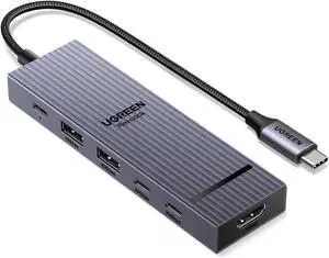 Revodok Pro USB-C Hub 6 in 1 10Gbps 4K 60Hz HDMI 100W Power Delivery for MacBook Neo/Pro/Air iPad Pro Thinkpad Ally and More. Revodok Pro USB-C Hub 6 in 1 10Gbps 4K 60Hz HDMI 100W Power Delivery for MacBook Neo/Pro/Air iPad Pro Thinkpad Ally and More.