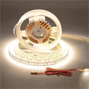 LED Strip Lights Natural White 12V Cuttable Connectable Dimmable 120LEDs CRI 90+ LED Tape Light for Indoor Under Cabinet ETL-Listed No Driver (4000K-16.4FT White) LED Strip Lights Natural White 12V Cuttable Connectable Dimmable 120LEDs CRI 90+ LED Tape Light for Indoor Under Cabinet ETL-Listed No Driver (4000K-16.4FT White)