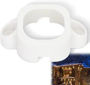 Mounting 120Pcs Brackets Compatible with Govee Pro H706 H706 H806 Outdoor Lights Track Mount Kit for Govee Pro (White) Mounting 120Pcs Brackets Compatible with Govee Pro H706 H706 H806 Outdoor Lights Track Mount Kit for Govee Pro (White)